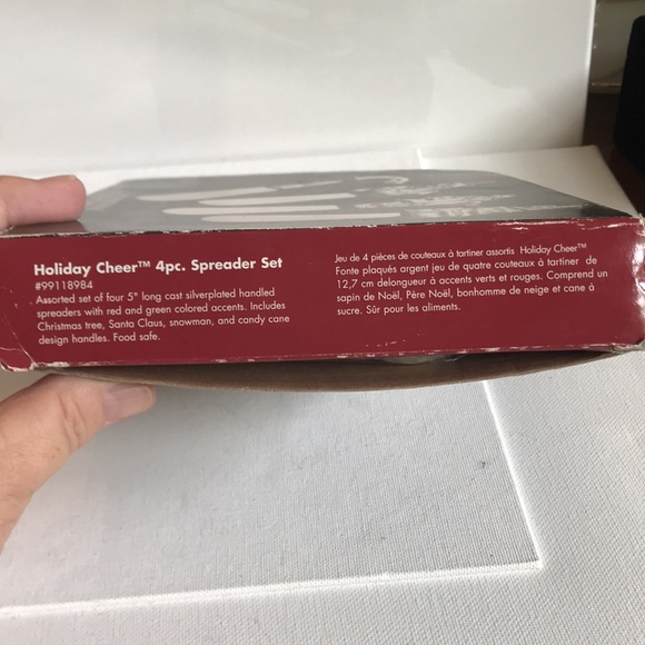 Holiday Cheer 4 piece Spreader Set - Picture 2 of 3